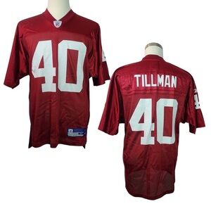 Vintage Reebok Pat Tillman Arizona Cardinals NFL Jersey #40 Red Size Large
